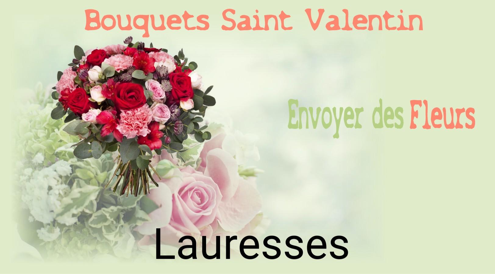Roses de Saint-Valentin livrées à Lauresses